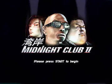 Midnight Club 2 (USA) screen shot title